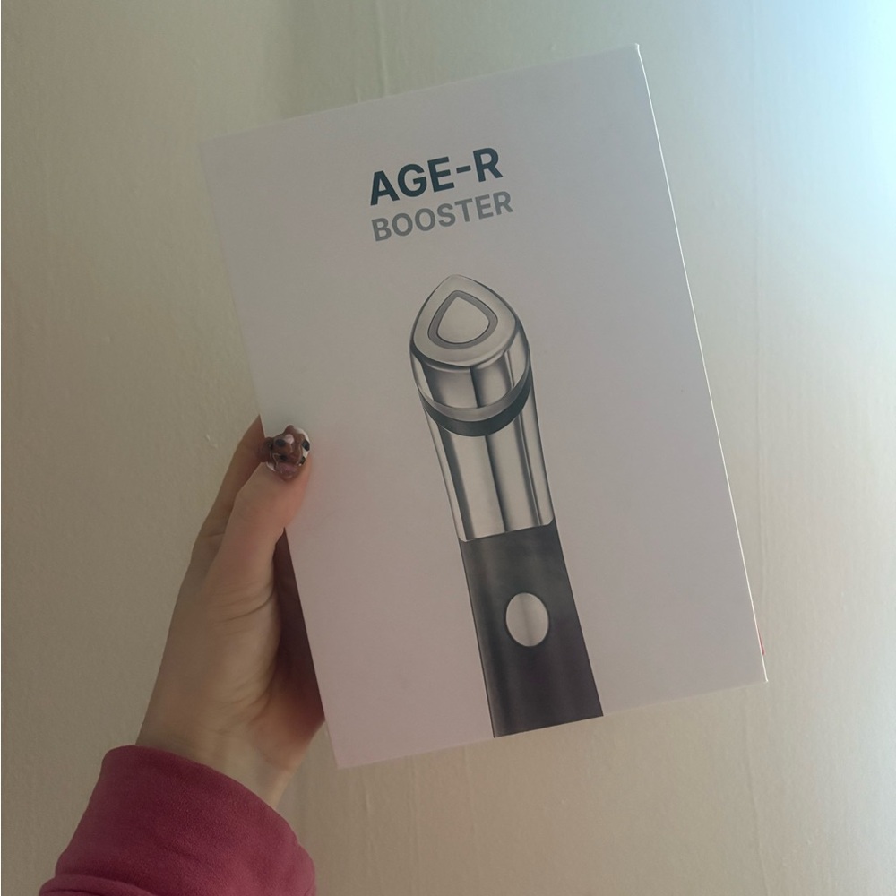 AGE-R Booster Skincare Tool - Silver